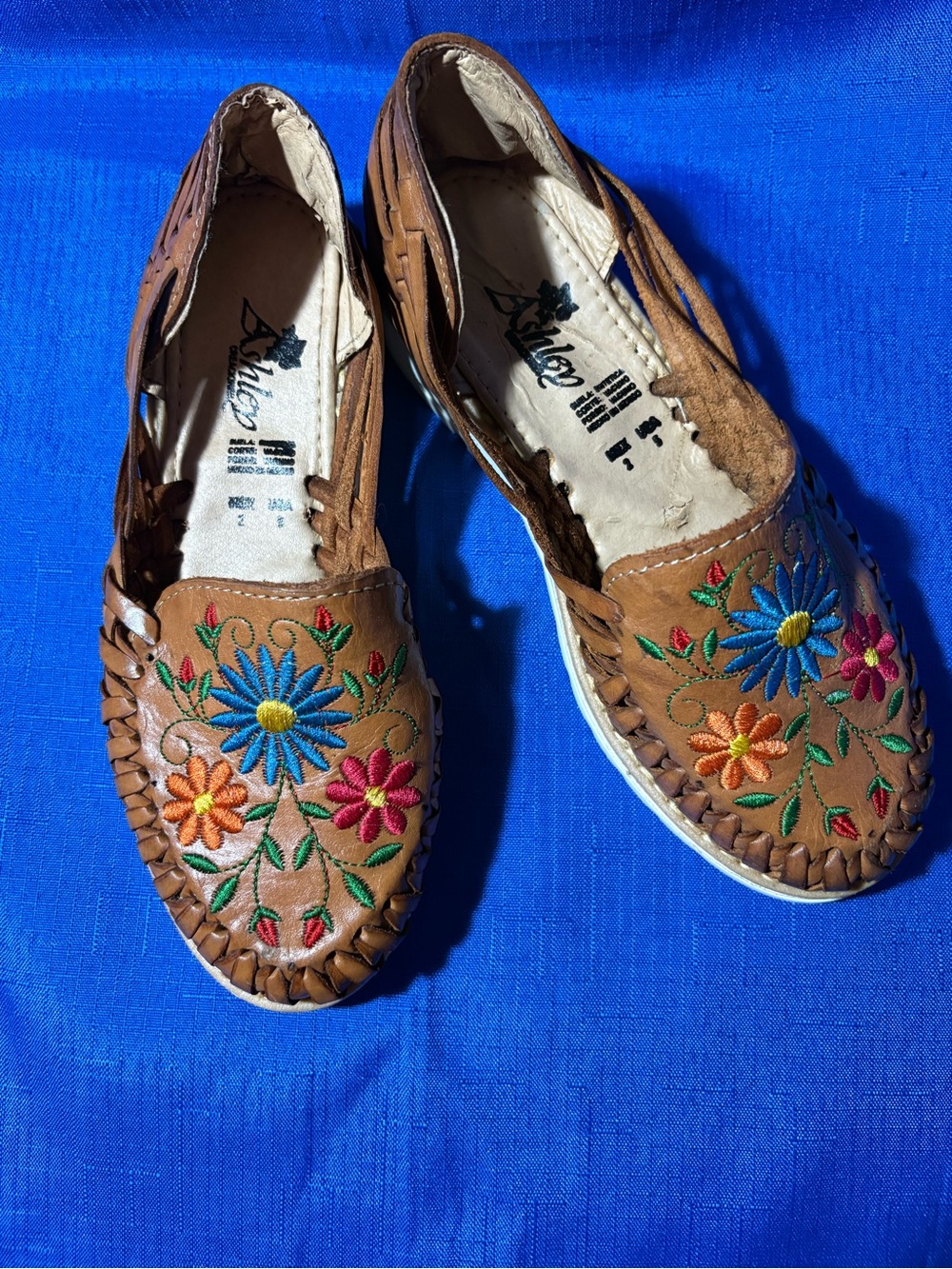 Huarache Mexican slip on